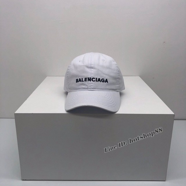 Balenciaga專櫃新款巴黎世家百搭款男女通用棒球帽鴨舌帽 mmyj3468